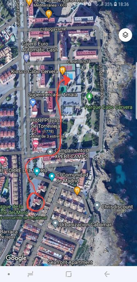001 Cabomar I Con Vistas Al Mar Apartment Торевиеха Екстериор снимка